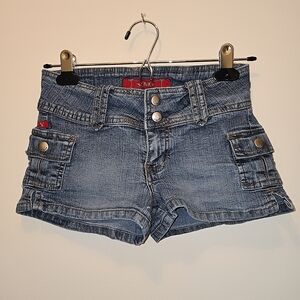 YMI Red and Blue Denim Jeans